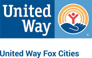 United Way Fox Cities logo with circle of hope